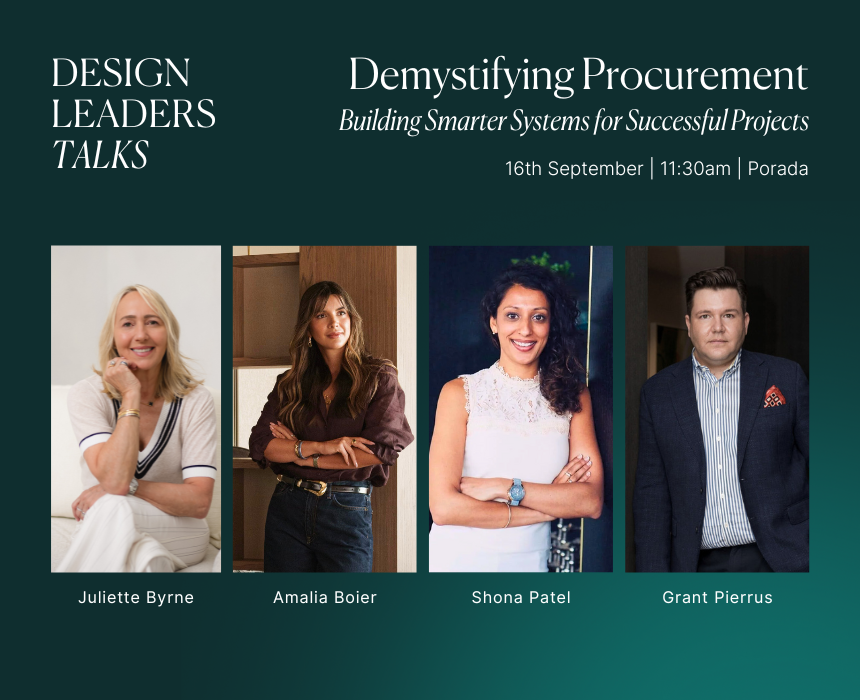 design leaders talks procurement focus 25
