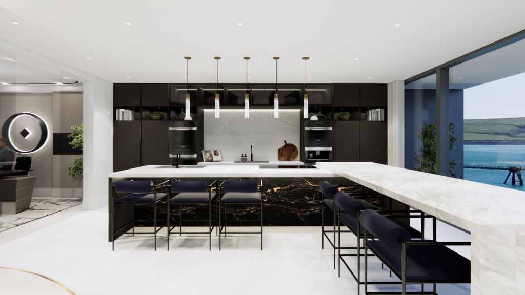interior design for property developers, kitchen design by di oro interiors esther miliardi designers journal business and interiors